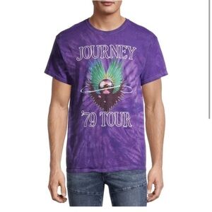 Journey Tie Dye Graphic Top Unisex